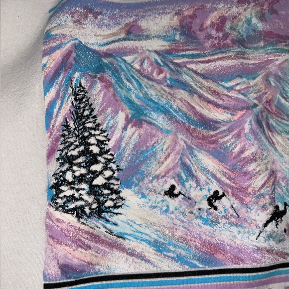 90s vintage Real American graphic crewneck sweatshirt - Picture 3 of 4